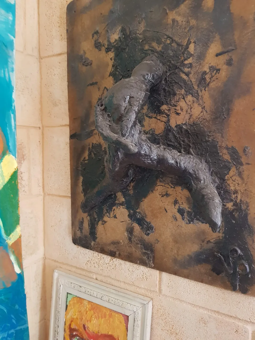 Víctor Alexis Puig en su taller de La Habana — vista 17